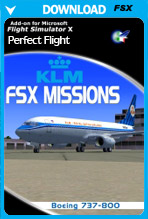 FSX Missions KLM 737-800