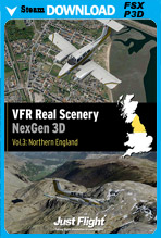 VFR Real Scenery NexGen 3D  Vol. 3: Northern England
