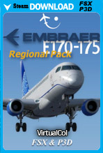Embraer E170-175 Regional Pack