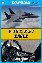 F-15 C, E & I Eagle (P3D v4/v5)
