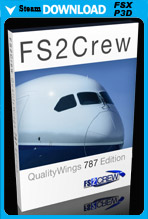 FS2Crew: QualityWings 787 (Voice and Button Control)