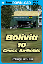 Bolivia - 10 Grass Airfields