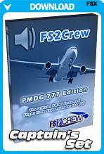 FS2Crew: PMDG 777 Captain's Set