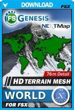 FSGenesis - World Terrain Mesh FSX