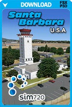 Santa Barbara Airport KSBA (FSX+P3D)