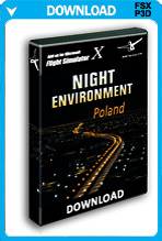 Night Environment: Poland (FSX/P3D)