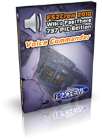 FS2Crew 2010: Wilco feelThere 737 PIC Voice Commander Edition