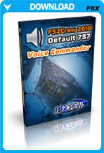 FS2Crew 2010 Voice Commander: Default 737 Edition (FSX)