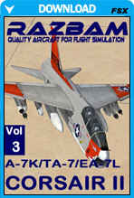 RAZBAM A-7K/TA-7/EA-7L Corsair II Volume III