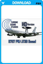 TSS Boeing 707 PW/ JT3D HD Soundpack for FS2004