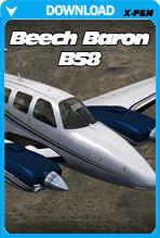 Beechcraft Baron B58 (X-PLANE)