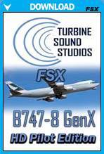 Boeing 747-8i GenX HD Pilot Edition Soundpackage 