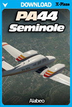 Alabeo PA44 Seminole (X-Plane)