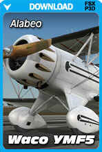 Waco YMF5 HD Bi-Plane FSX/P3D