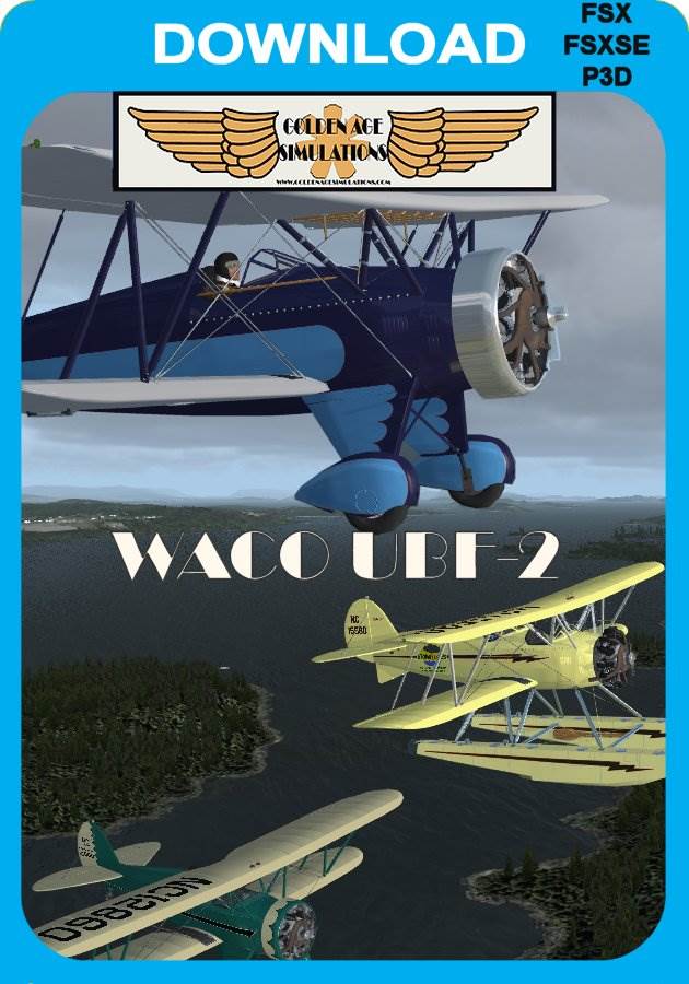 WACO UBF-2 (FSX/Steam/P3D)
