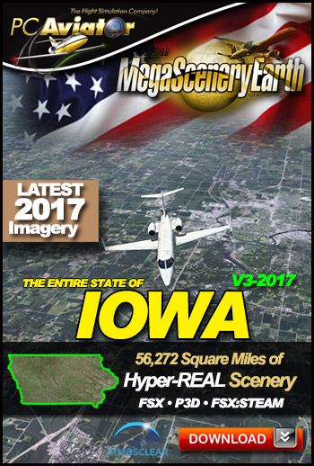 MegaSceneryEarth 3 - Iowa (2017)