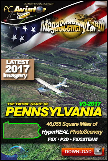 MegaSceneryEarth 3 - Pennsylvania (2017)