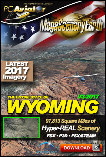MegaSceneryEarth 3 - Wyoming (2017)