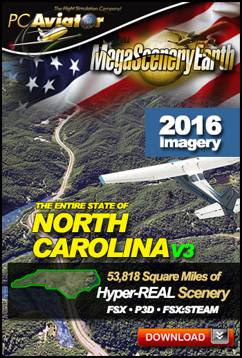 MegaSceneryEarth 3 - North Carolina