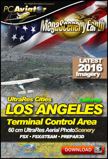 MegaSceneryEarth 3 - UltraRes Cities: Los Angeles
