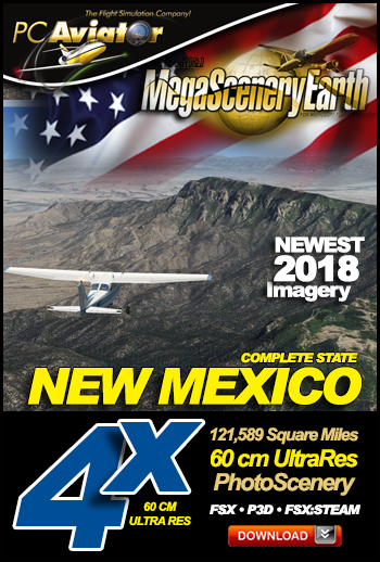 MegaSceneryEarth 4X New Mexico 60 cm Ultra Res
