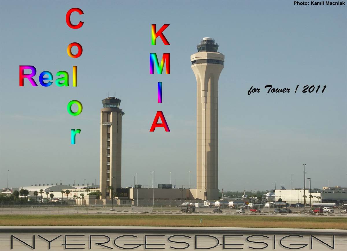 Real Color KMIA for Tower! 2011