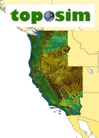 TopoSim - USA - West Coast Region