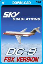 McDonnell Douglas DC-9 v2 For (FSX/FSX:SE)