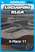 LaGuardia Airport (KLGA) XPLANE-11