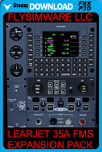 Learjet 35A FMS Expansion Pack (FSX/P3D)