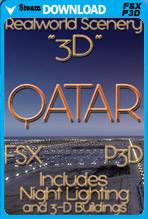 Real World Scenery: Qatar 3D 2017