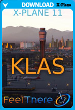 Las Vegas International Airport (KLAS) XPLANE-11