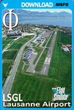 Lausanne Airport (LSGL) MSFS