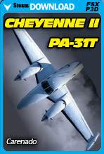 Carenado PA-31T Cheyenne II (FSX/P3D)