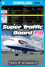 Super Traffic Board for Prepar3D