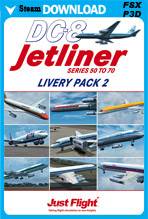 DC-8 Jetliner Series 50-70 Livery Pack 2