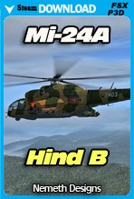 Mil Mi-24A Hind B (FSX/P3D)