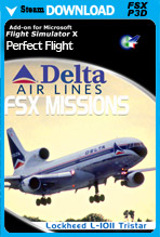 FSX Missions - Delta L-1011 Tristar