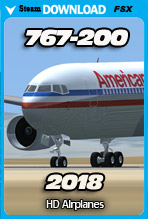 Boeing 767-200 v2018 (FSX)