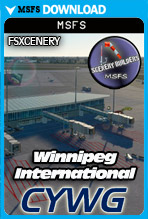 Winnipeg International Airport (CYWG) MSFS