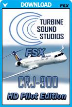 CRJ-900 CF-24-85C HD Pilot Edition Sound Package for FSX